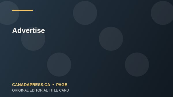 Advertise - CanadaPress original editorial title card